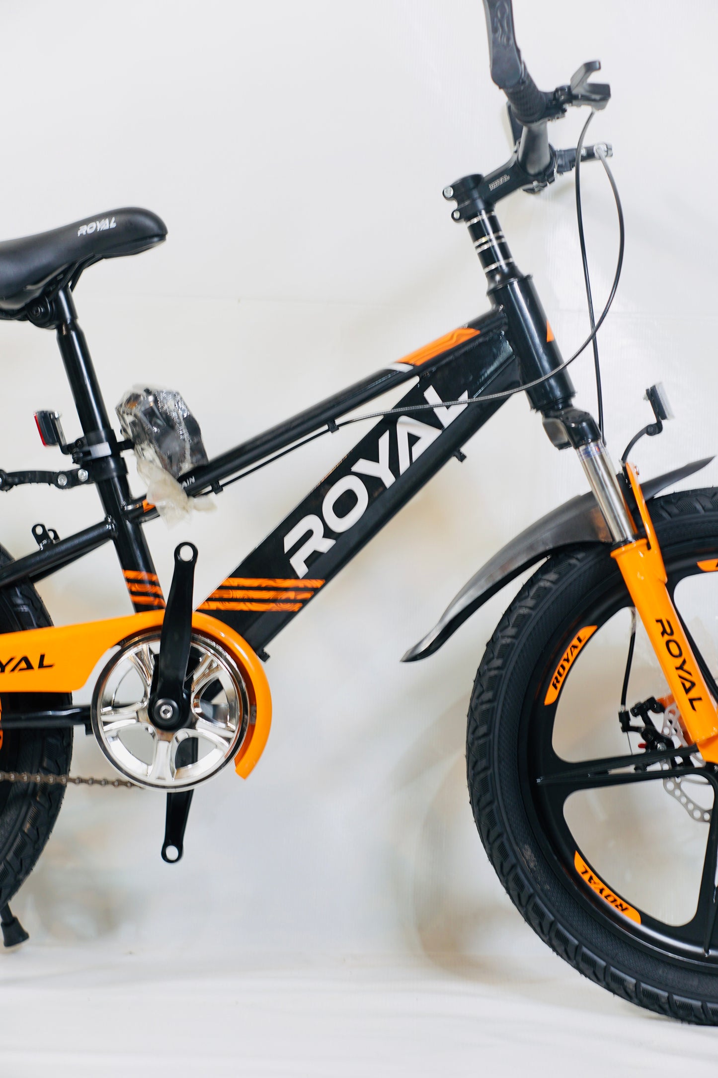 Royal Premium 20 Inch Kids' Bicycle in Orange Color