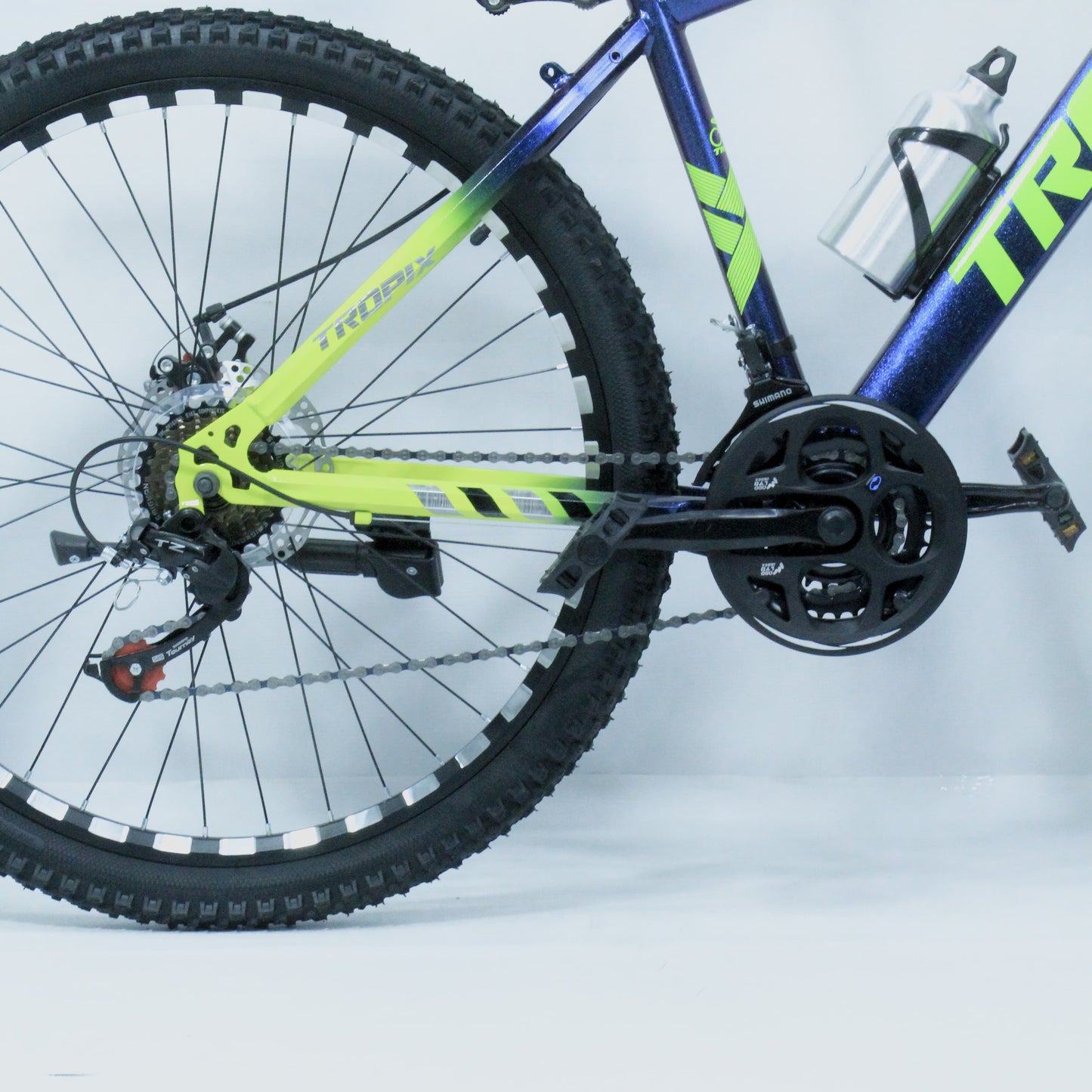 Tropix Cycle With Gears in Blue Color