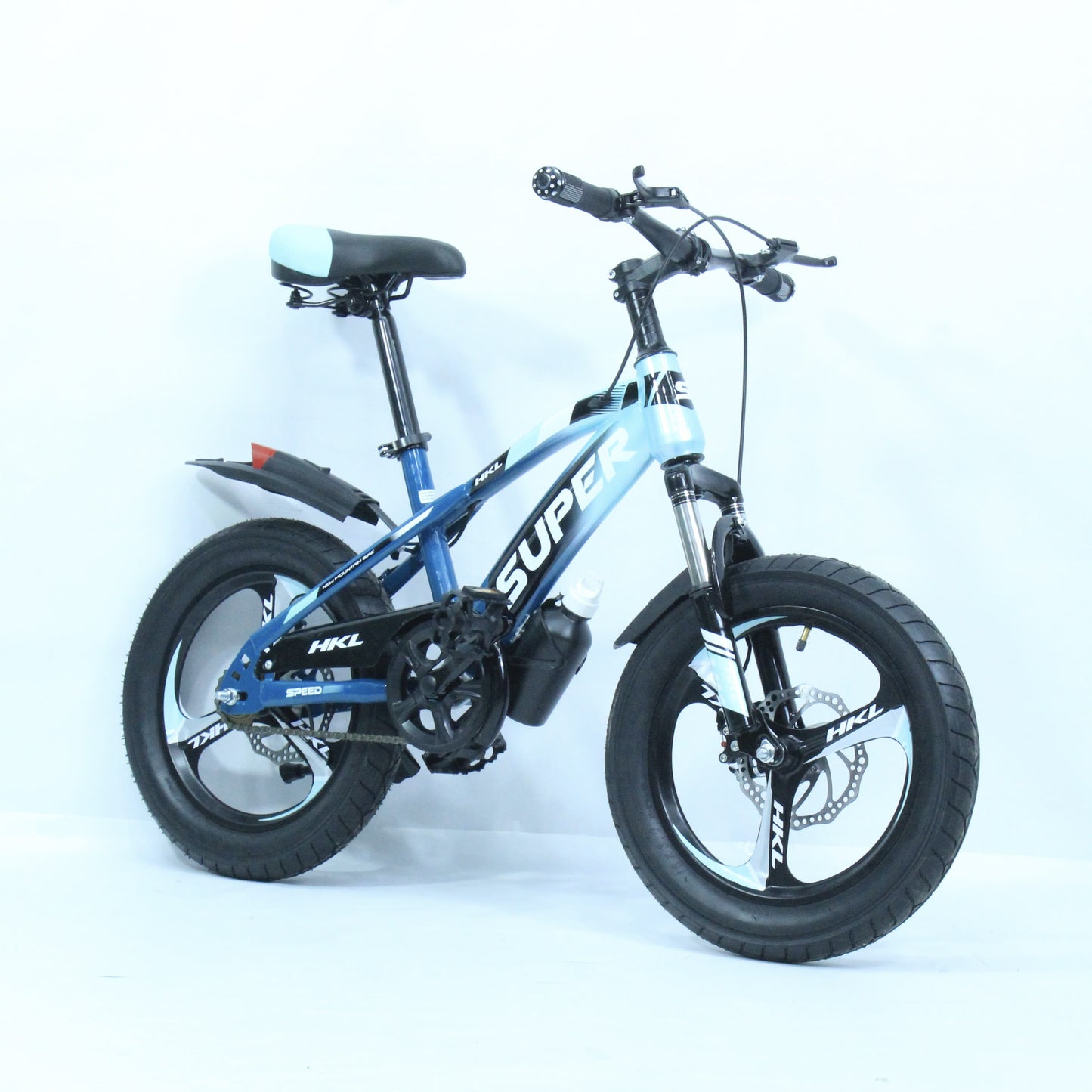 HKL SUPER Kids’ Bike in Black and Blue Dual Tone