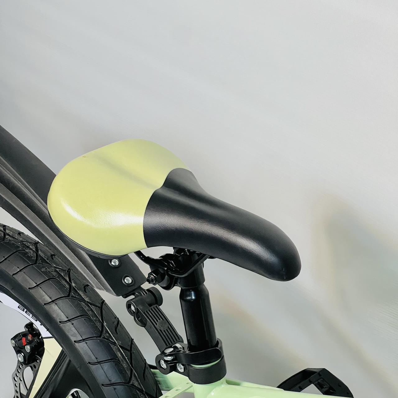 Light Green Best Cycle For Young Riders