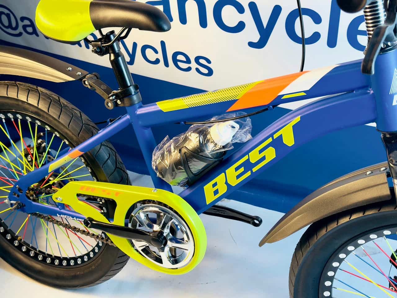 BEST Kids Fat Tyre Bicycle with Hydraulic Shocks