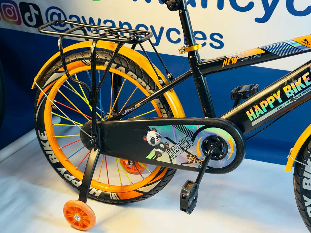 Most Affordable Happy Bike Orange Color For Kids