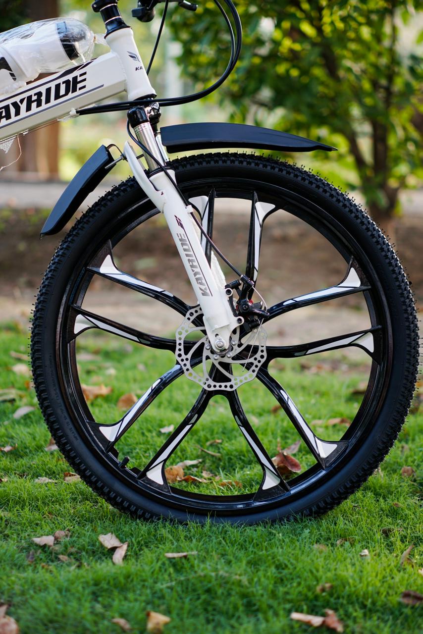 White Foldable Cycle – 26 Inch (Adult)