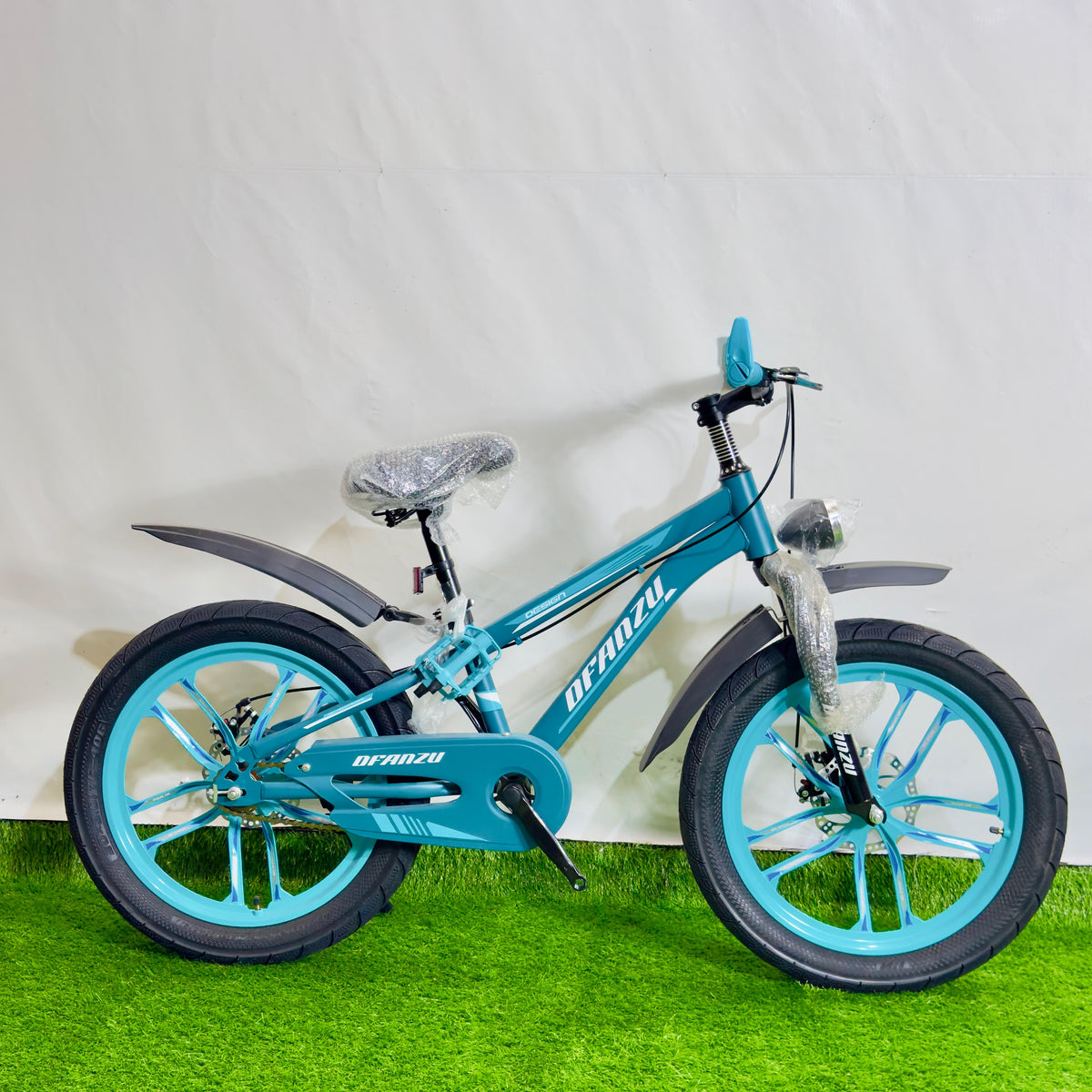 DFANZU 20 Inch Premium Kids Bicycle Turquoise Edition