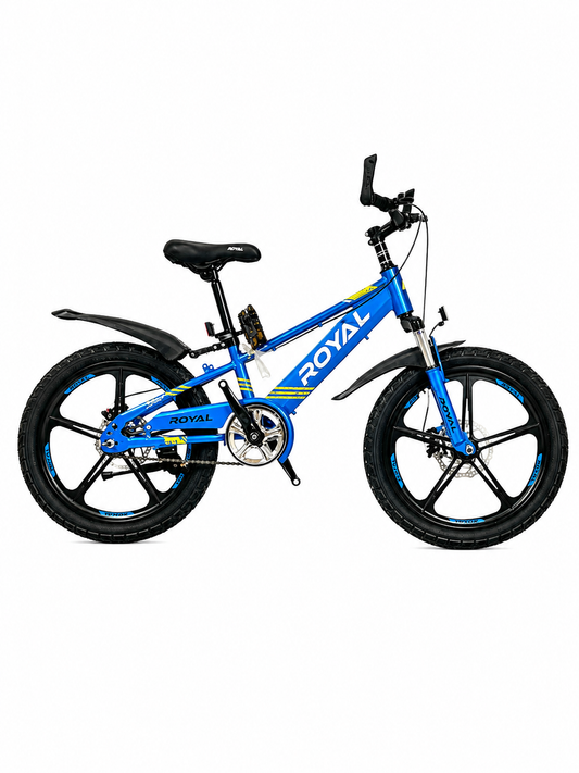 Royal Premium 20 Inch Kids' Bicycle in Blue Color