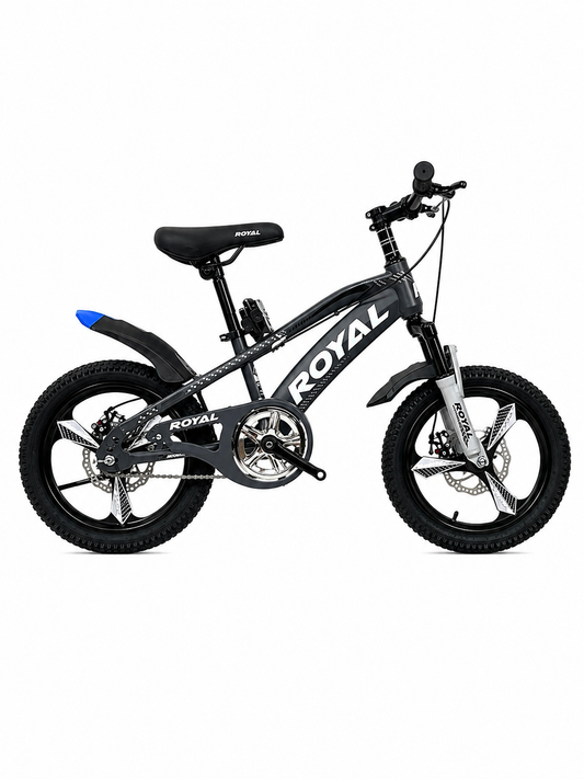 Royal Premium 16 Inch Kids' Bicycle in Grey Color