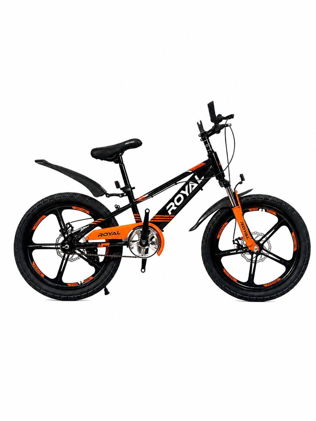 Royal Premium 20 Inch Kids' Bicycle in Orange Color