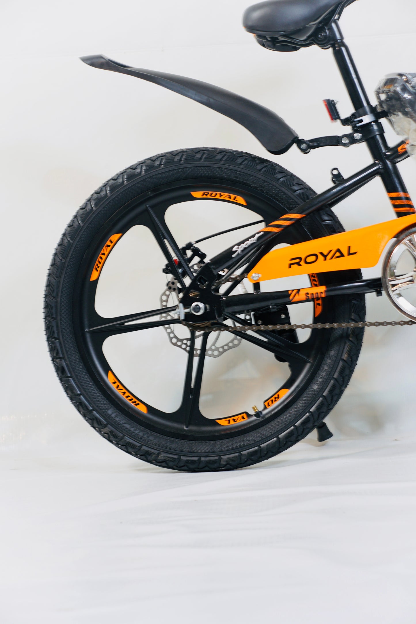 Royal Premium 20 Inch Kids' Bicycle in Orange Color