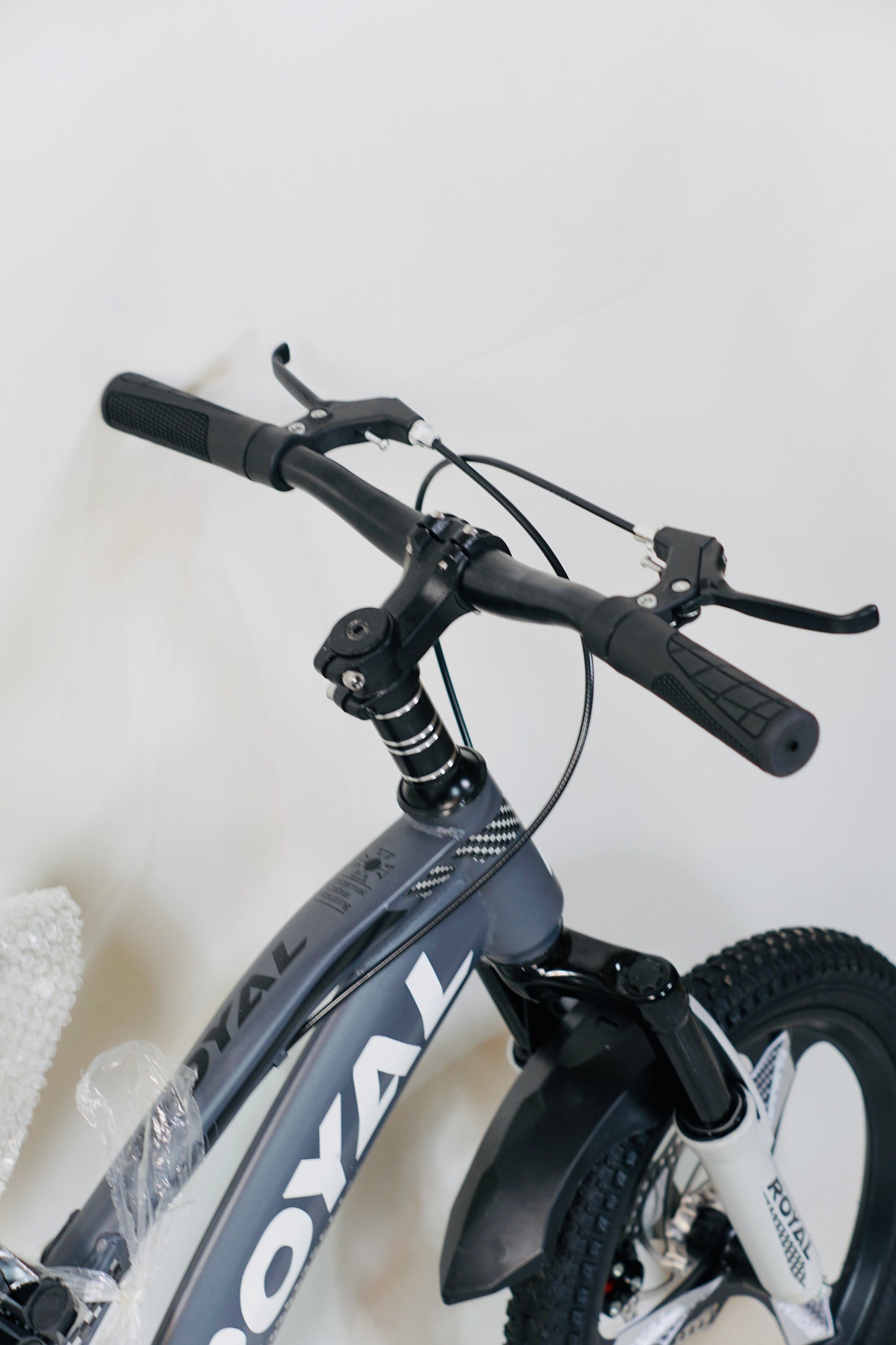 Royal Premium 16 Inch Kids' Bicycle in Grey Color
