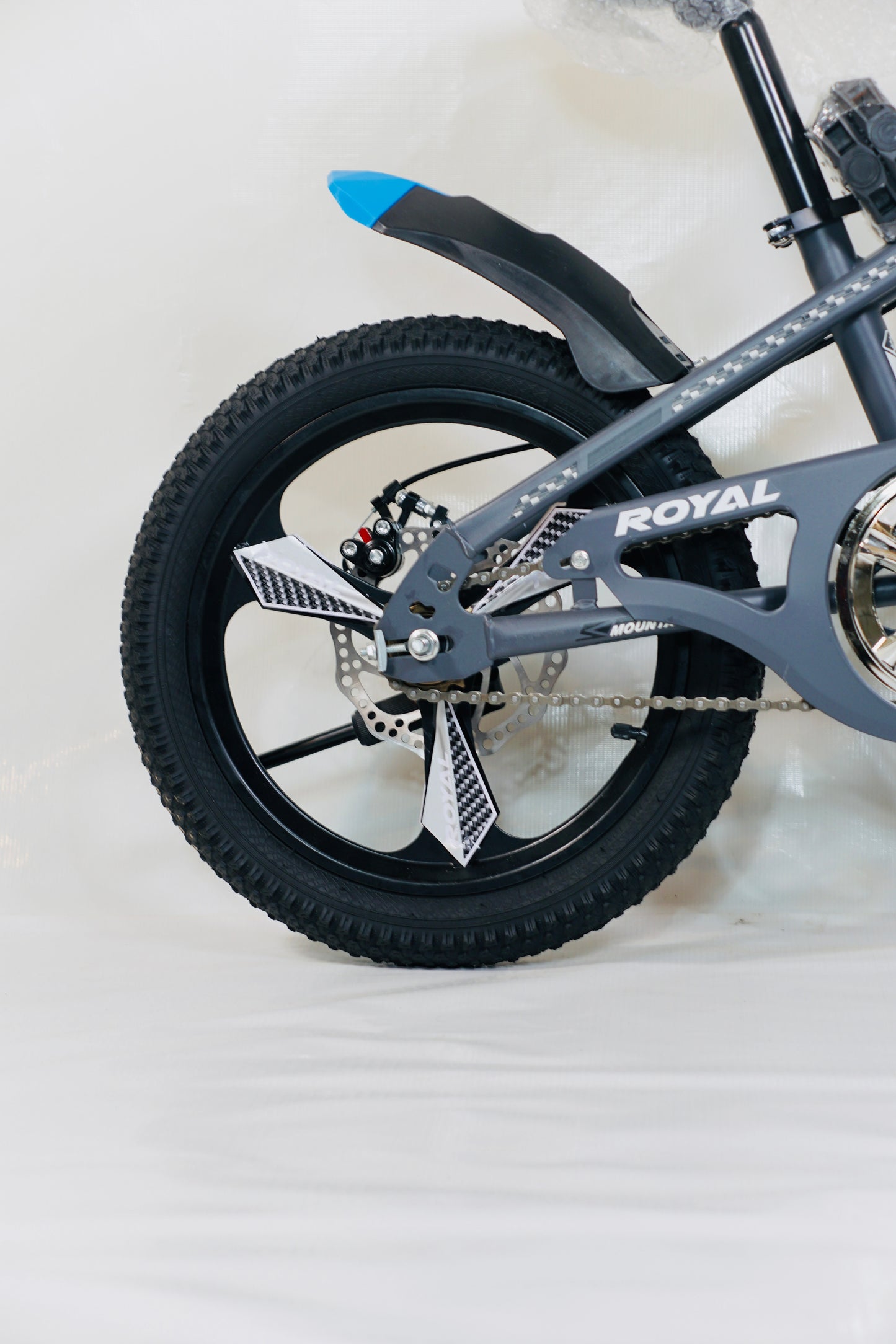Royal Premium 16 Inch Kids' Bicycle in Grey Color