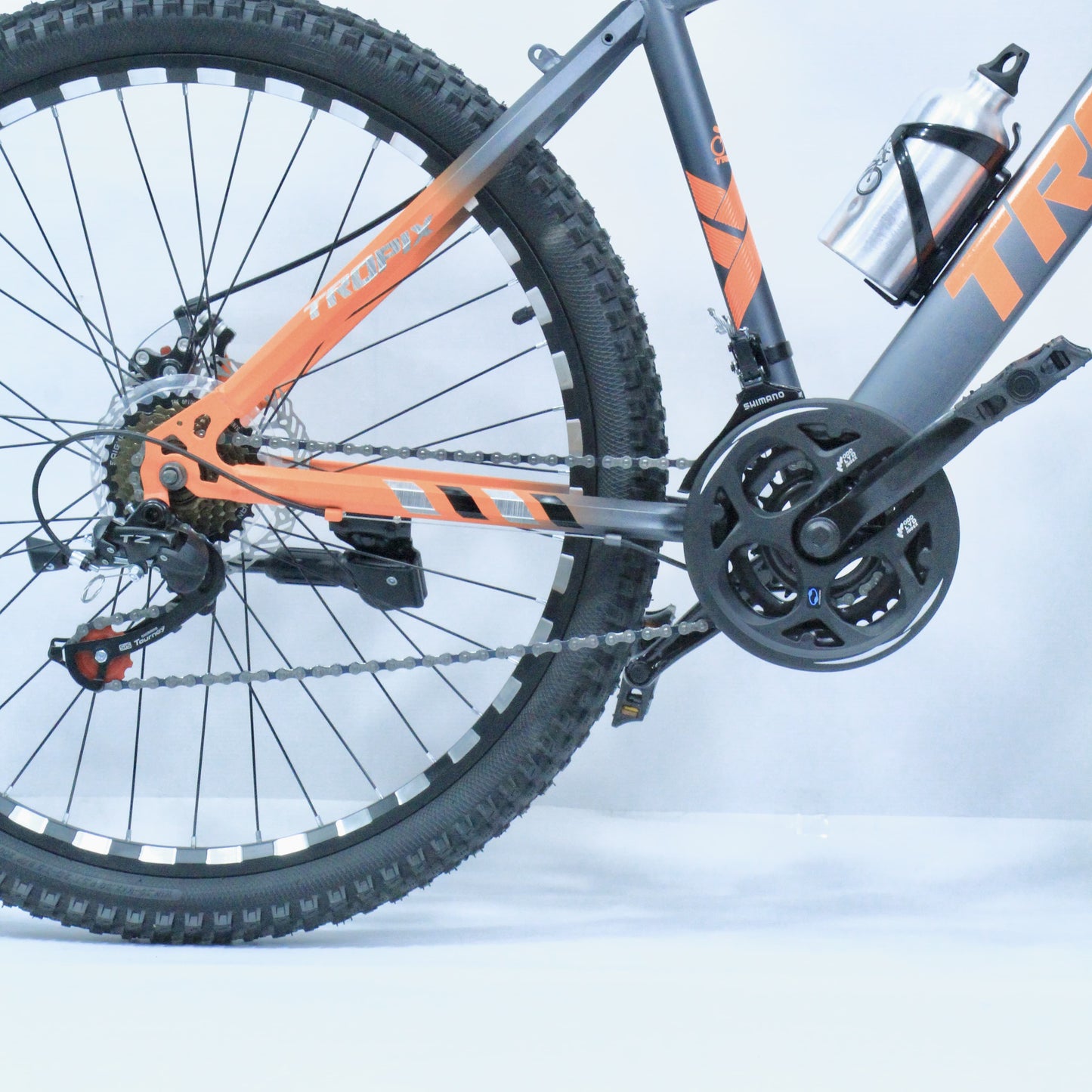 Tropix Cycle With Gears in Orange Color