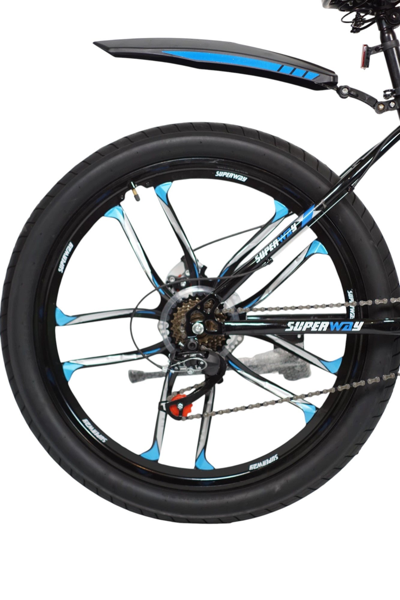 Superway Shimano Gear Changer Cycle with Shock Lock Suspension