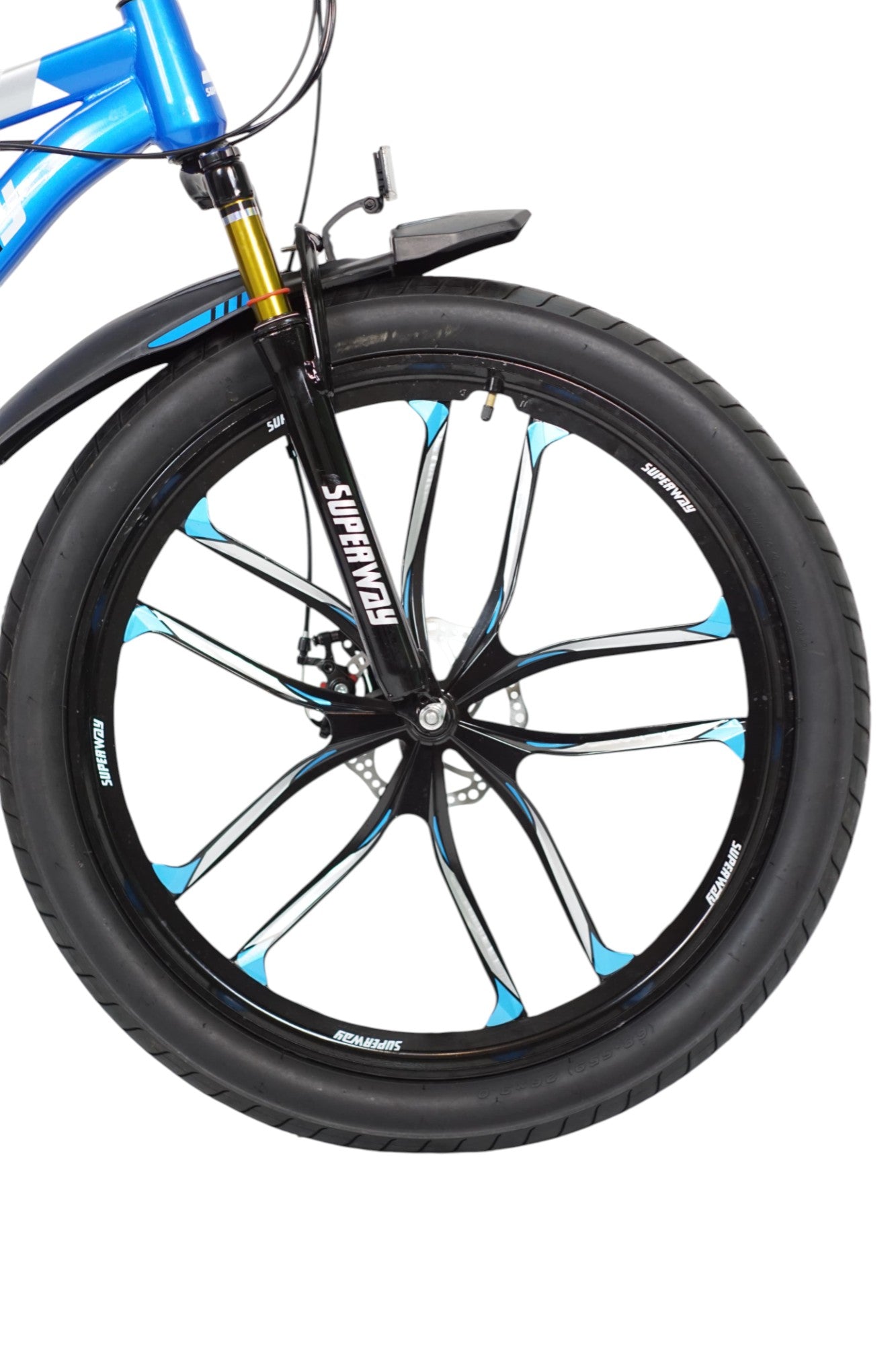 Superway Shimano Gear Changer Cycle with Shock Lock Suspension