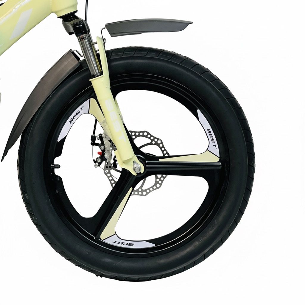 Light Green Best Cycle For Young Riders