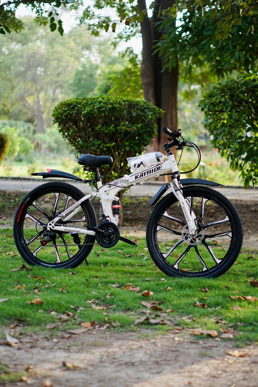 White Foldable Cycle – 26 Inch (Adult)