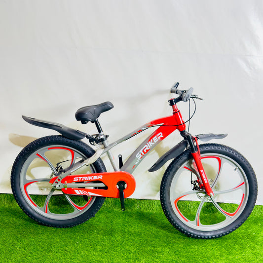 STRIKER 24 Inch Sports Bicycle Vibrant Red Edition