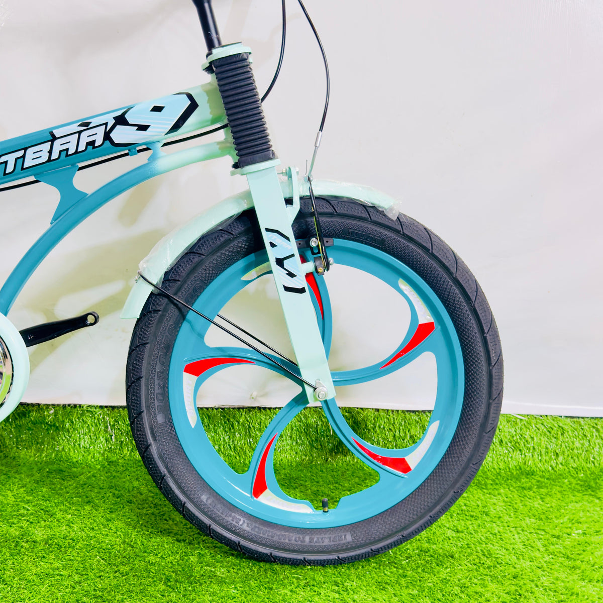 ITBAA 20 Inch Premium Kids Bicycle Turquoise & Mint Green Hybrid Edition