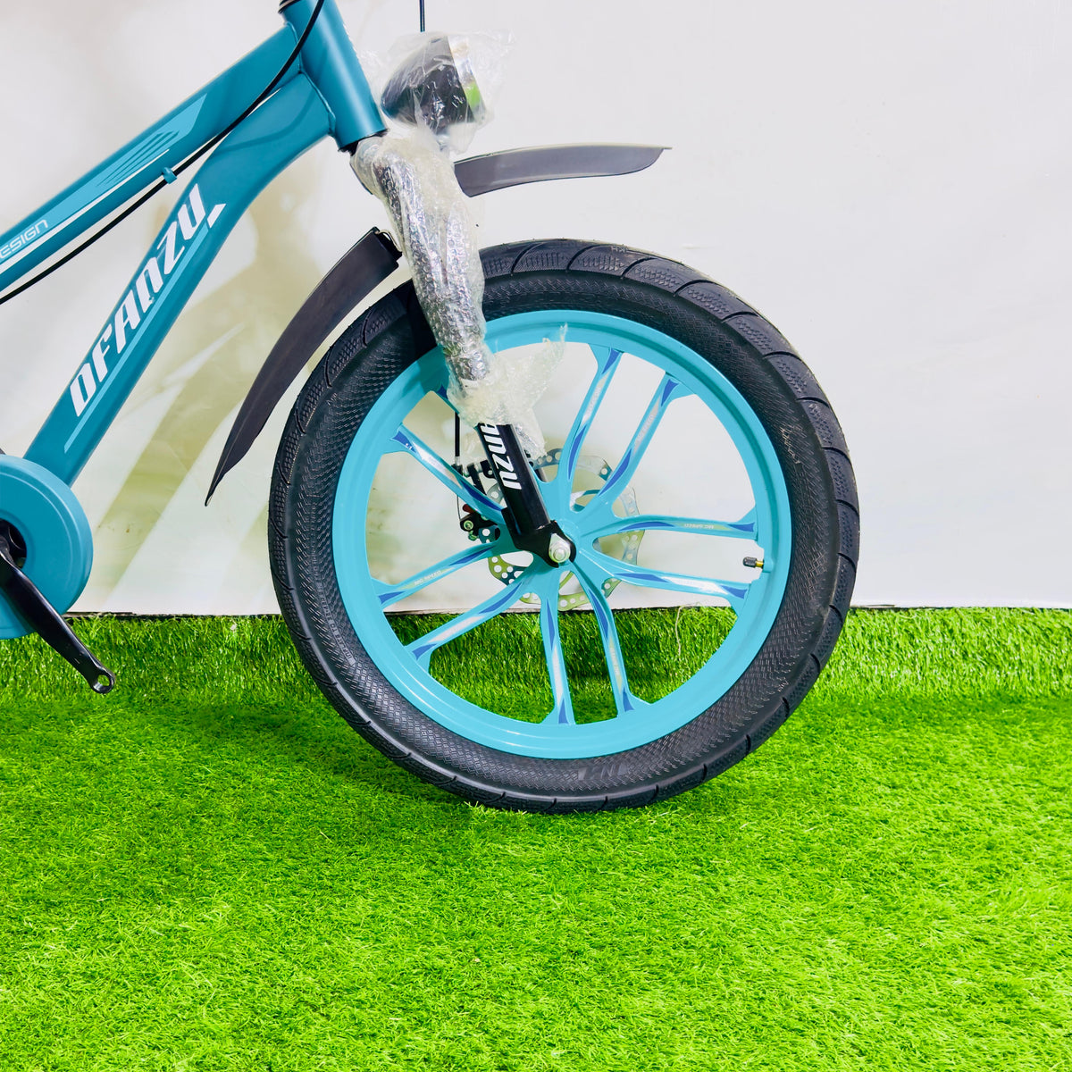 DFANZU 20 Inch Premium Kids Bicycle Turquoise Edition