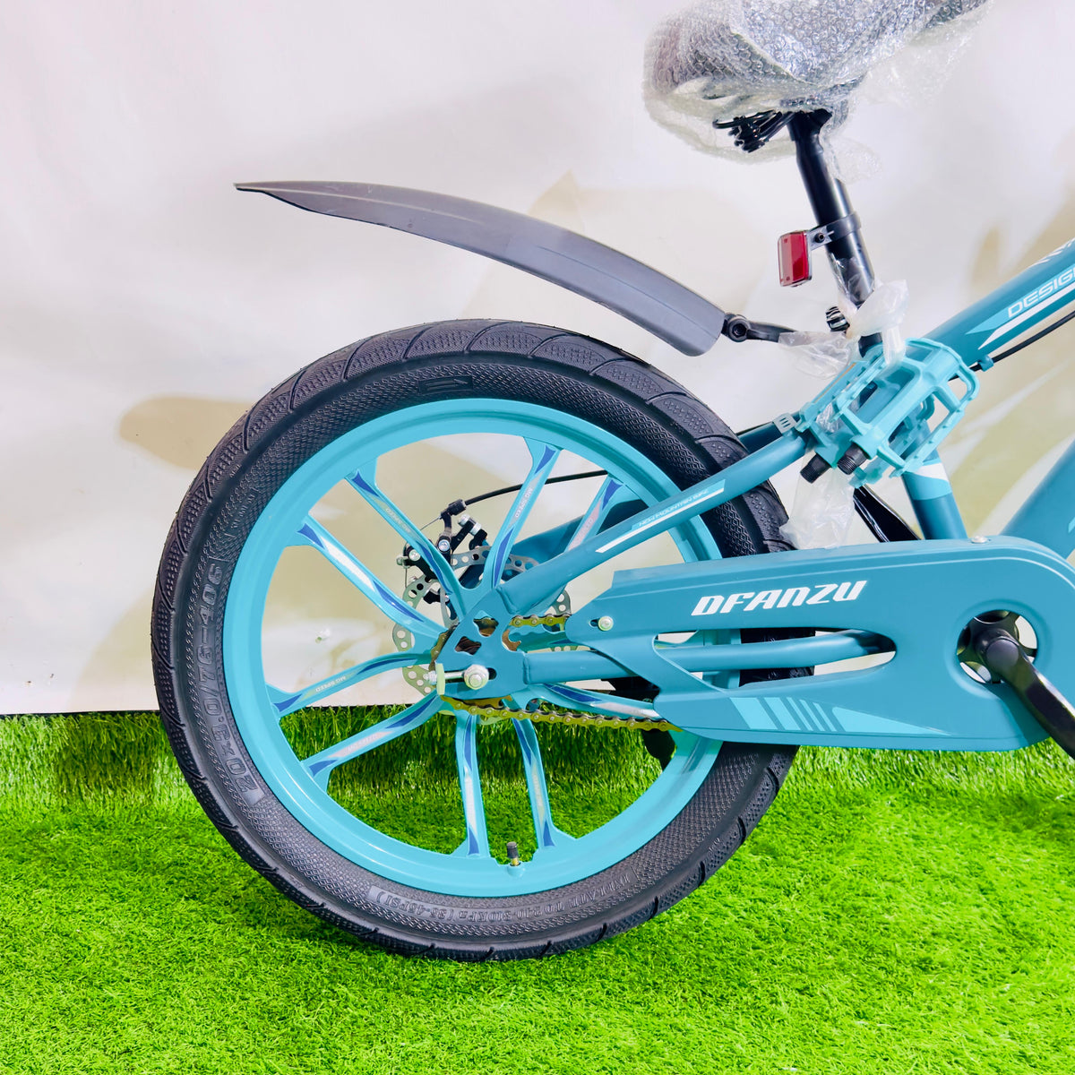 DFANZU 20 Inch Premium Kids Bicycle Turquoise Edition